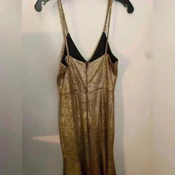 Hutch Gold High Low Dress - Picture 6 of 6